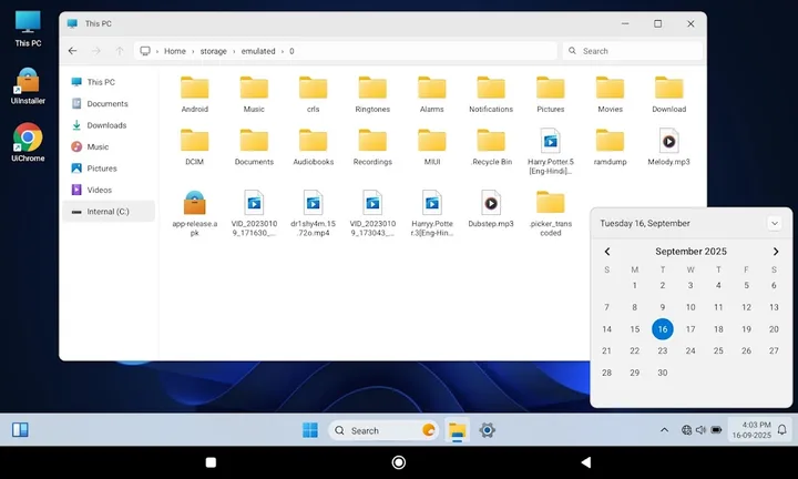 HyperDroid - PC Launcher screenshot 2