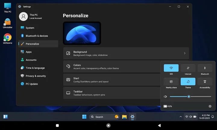 HyperDroid - PC Launcher screenshot 3