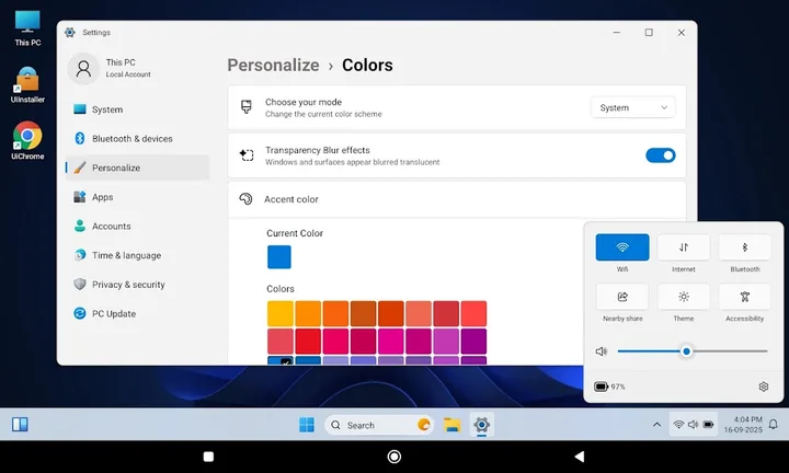 HyperDroid - PC Launcher screenshot 4