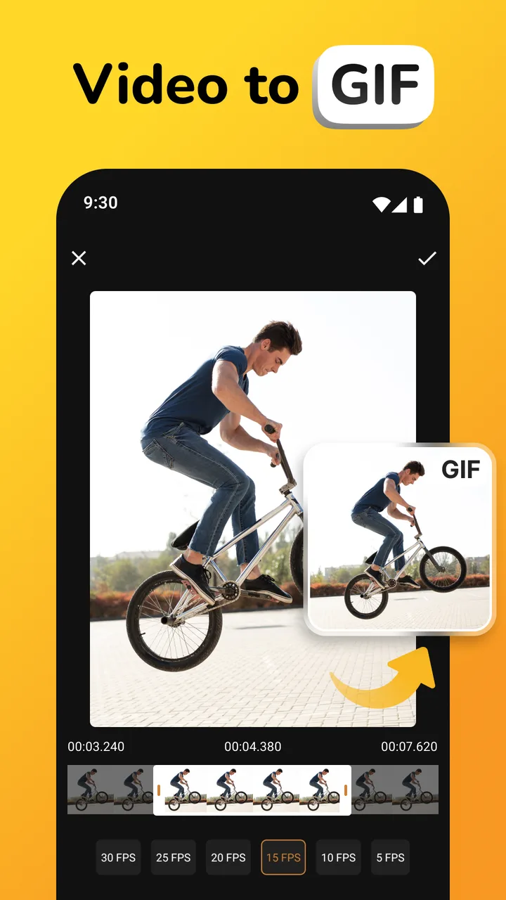 GIF Maker, Video to GIF Editor screenshot 3