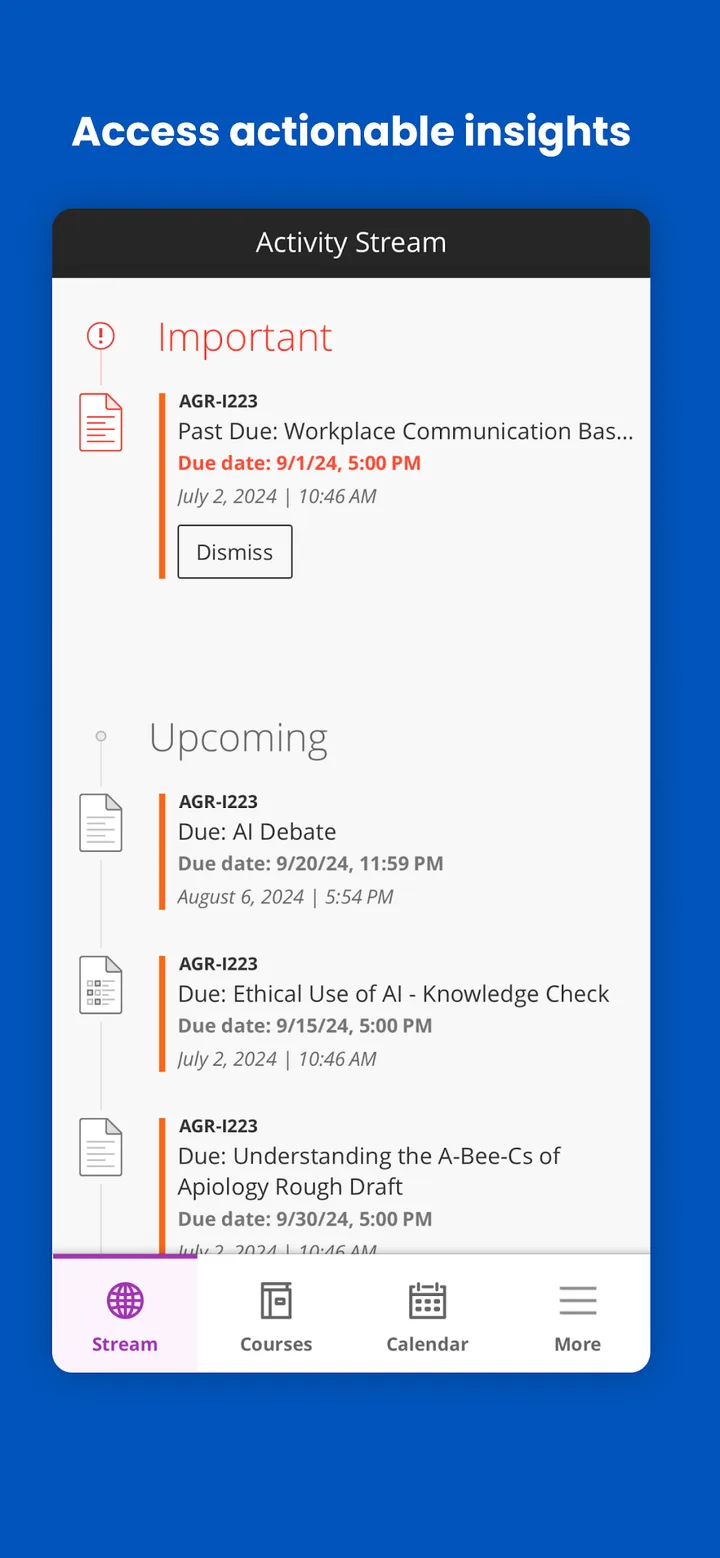 Blackboard screenshot 1