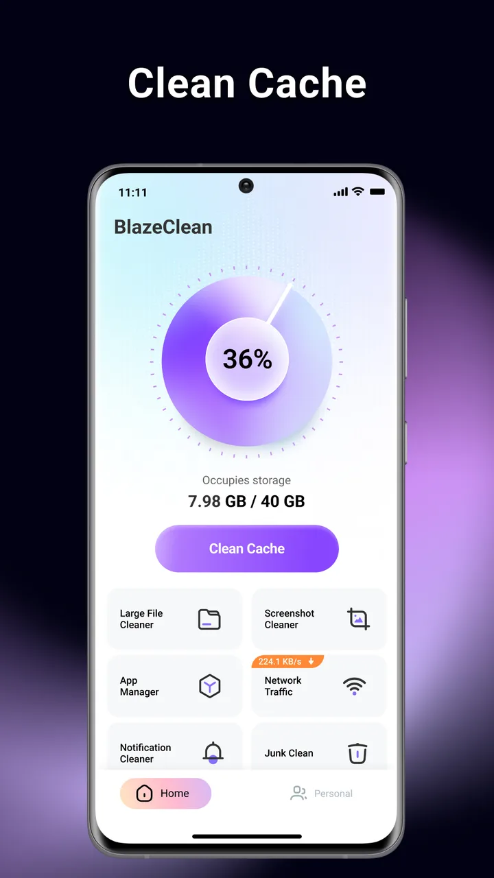 BlazeClean screenshot 1