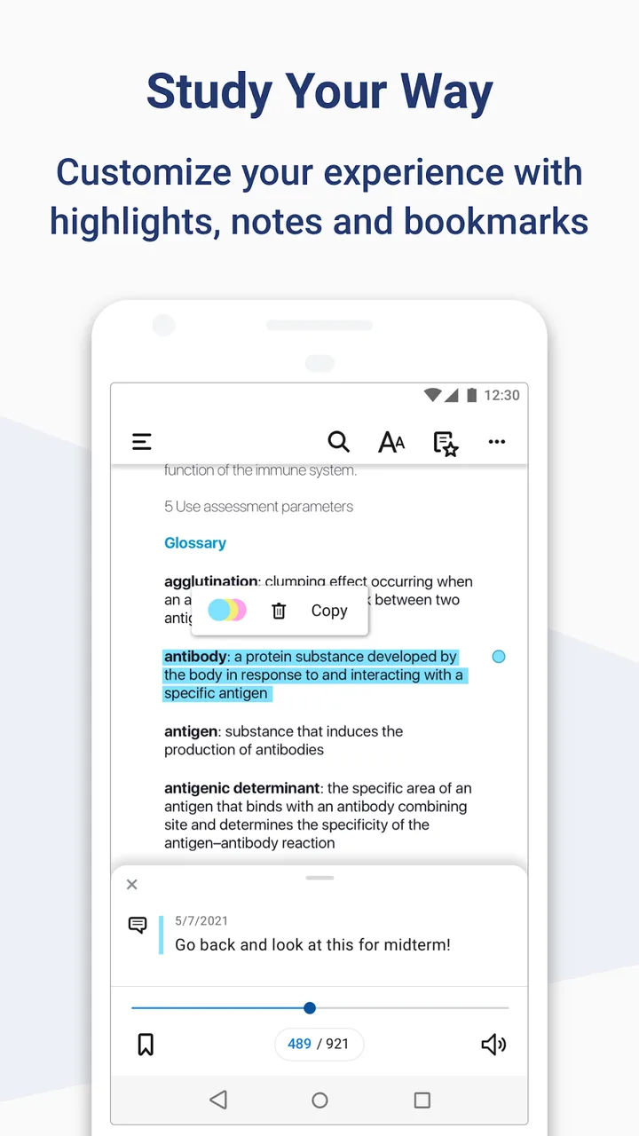 Yuzu eReader screenshot 4