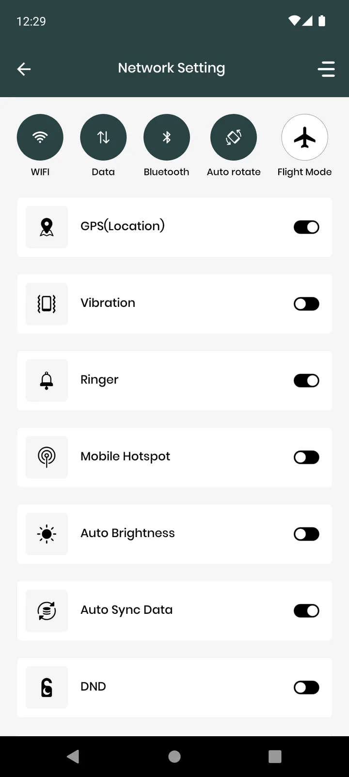 Settings App screenshot 2