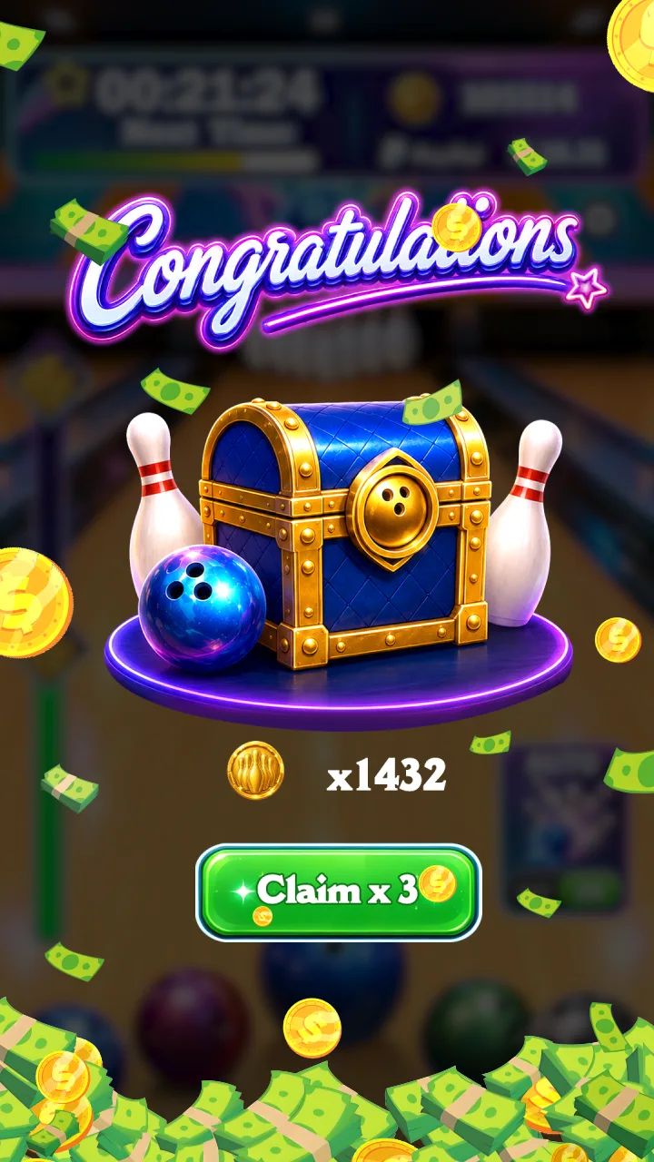Bowling Ball - REAL MONEY GAME screenshot 2