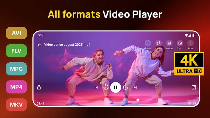 All Video Player Media Player screenshot 1