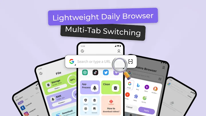 Astro Browser screenshot 1