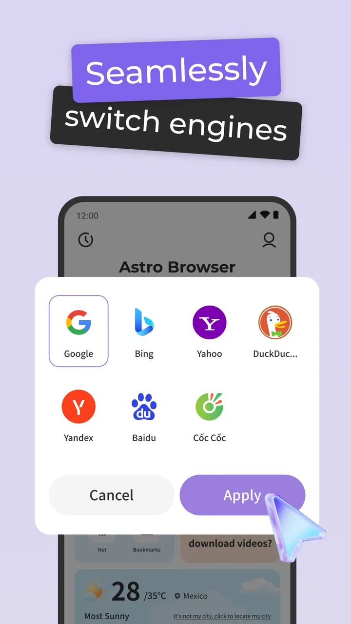 Astro Browser screenshot 4