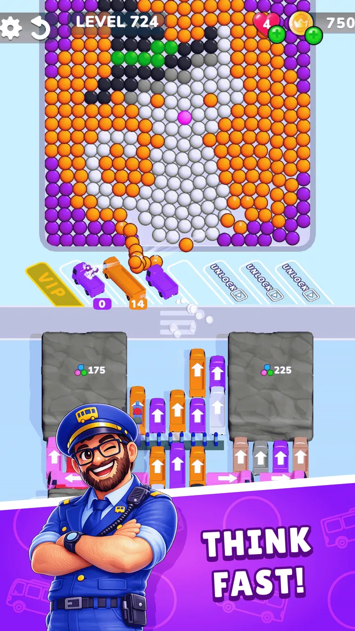 Bubble Bus: Parking Jam Puzzle screenshot 3