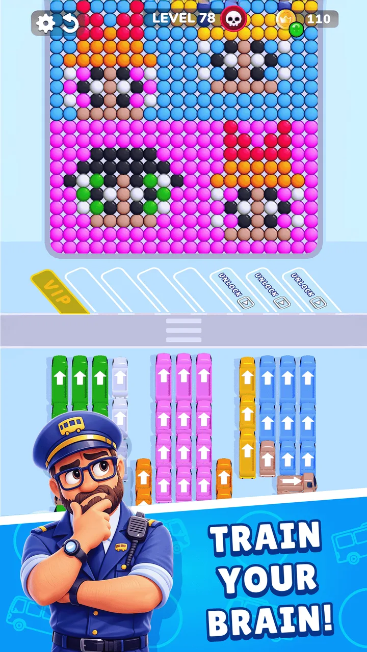 Bubble Bus: Parking Jam Puzzle screenshot 4