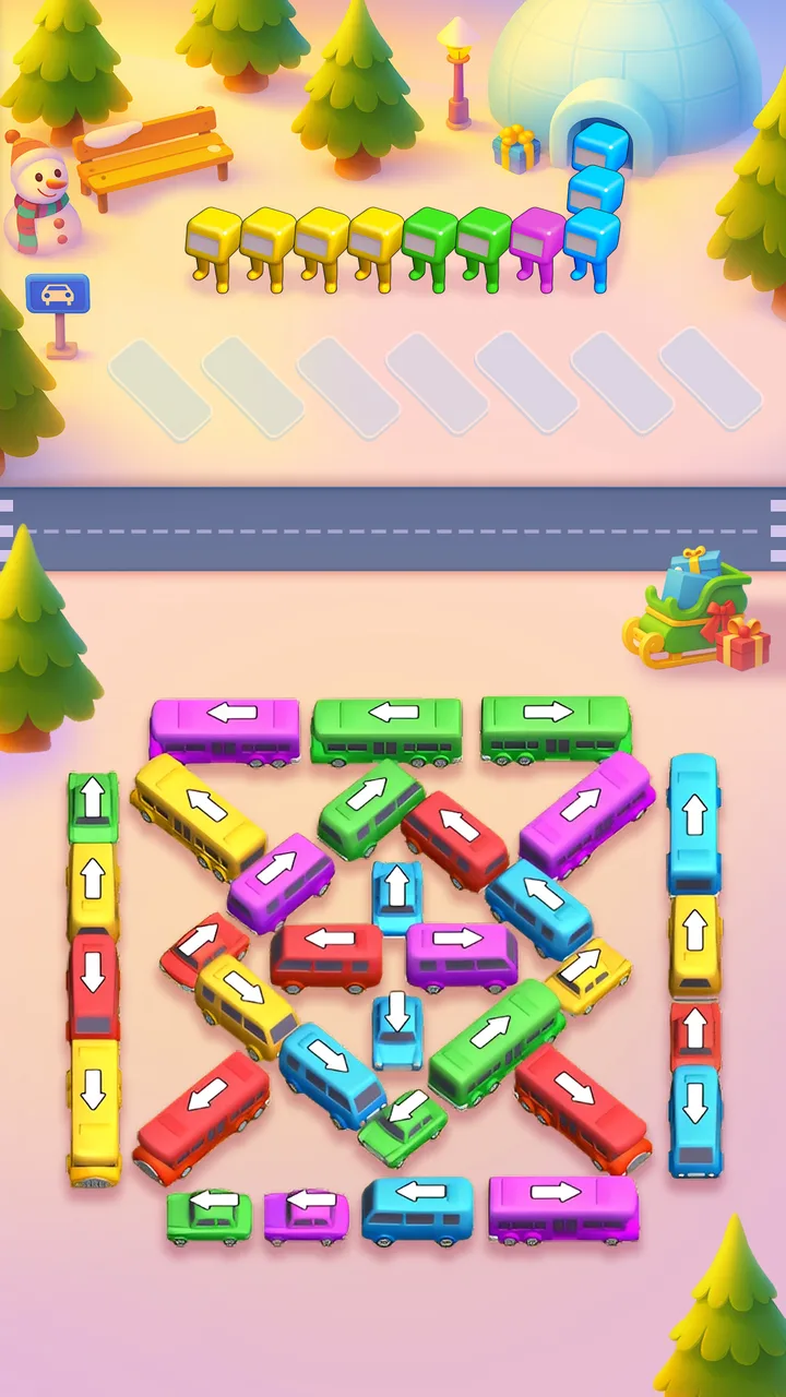 Bus Fever - Car Parking Jam screenshot 3
