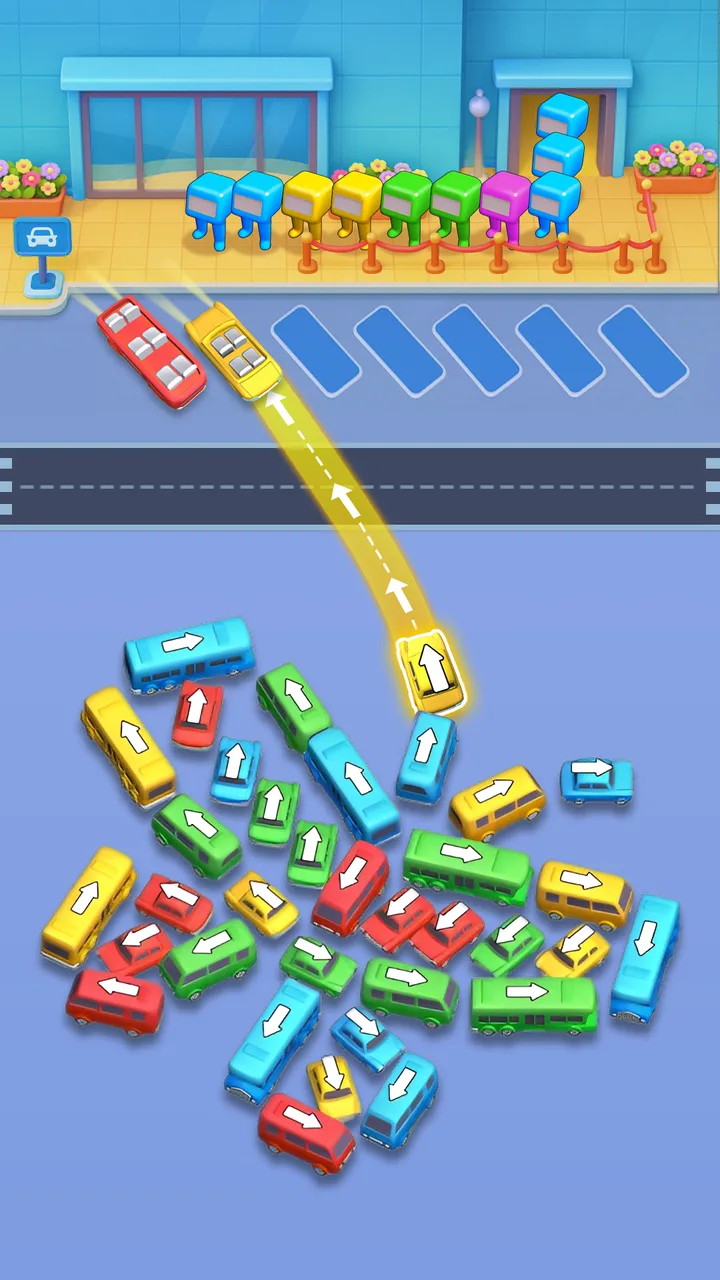 Bus Fever - Car Parking Jam screenshot 4