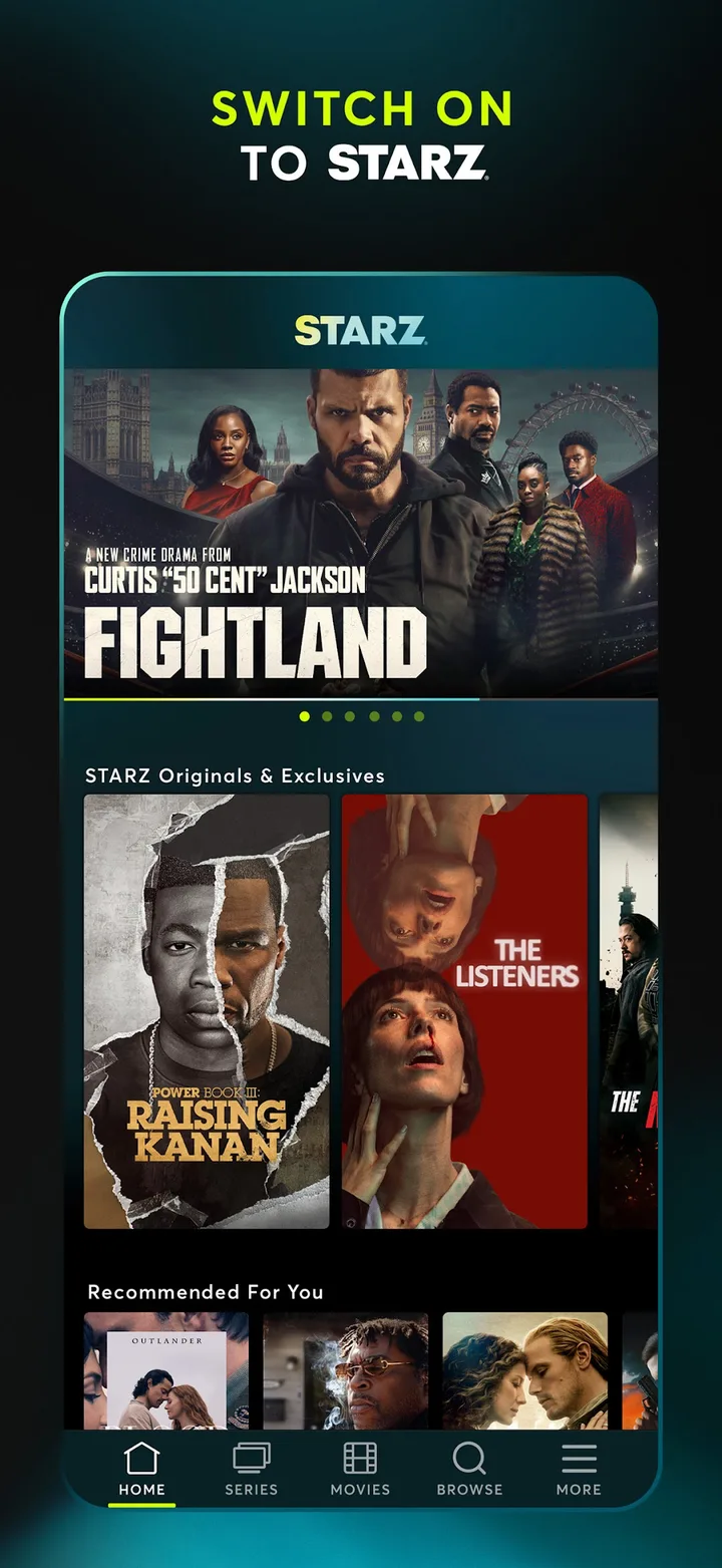 STARZ screenshot 1
