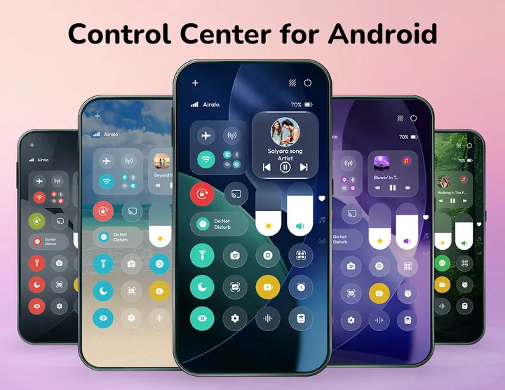 iOS Control Center - Panel screenshot 1