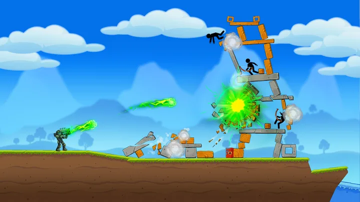 Boom Stick: Bazooka Puzzles screenshot 2