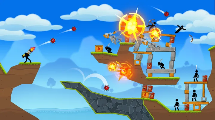 Boom Stick: Bazooka Puzzles screenshot 3