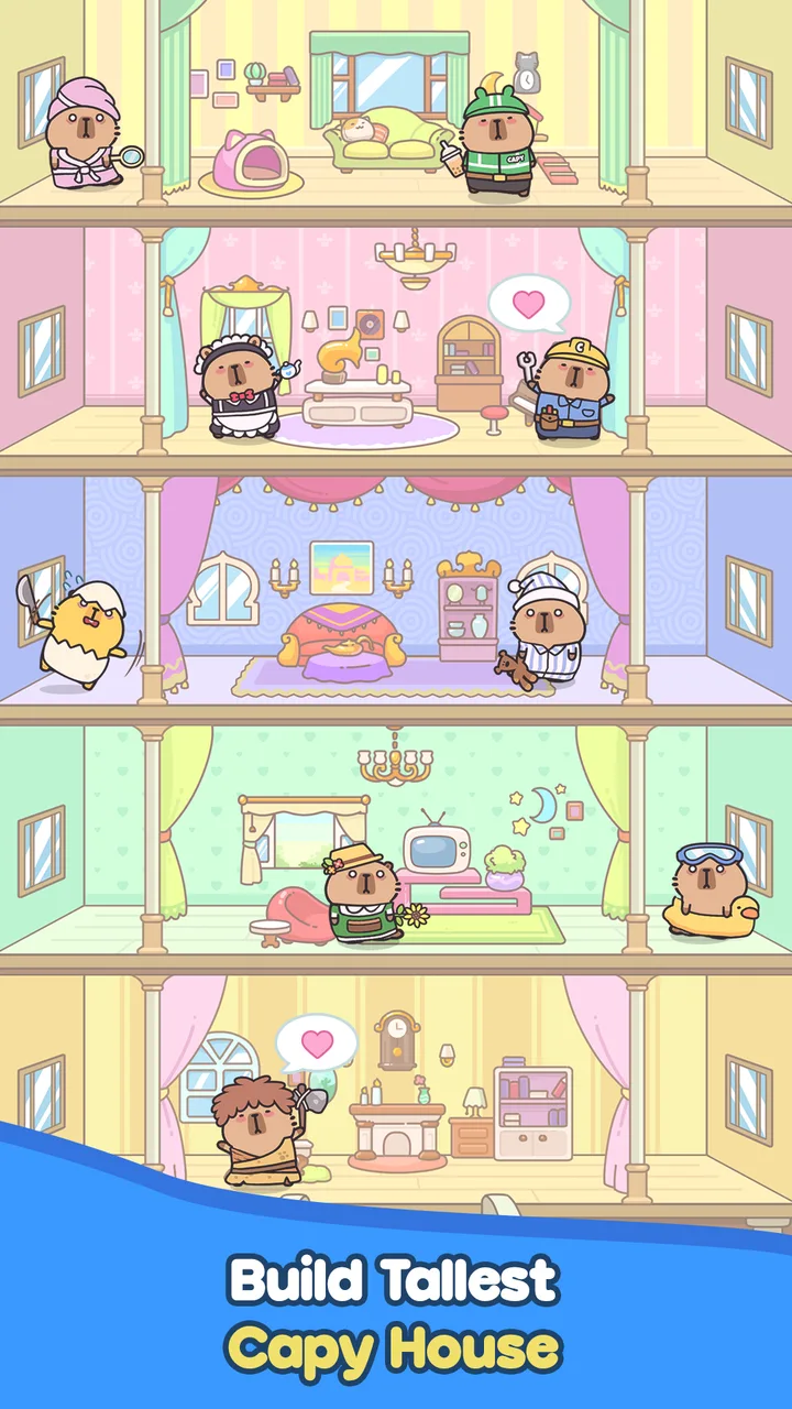 Capybara Jump: Cake Tower screenshot 3