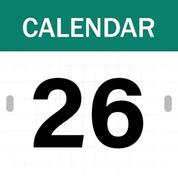 Calendar 2026 icon