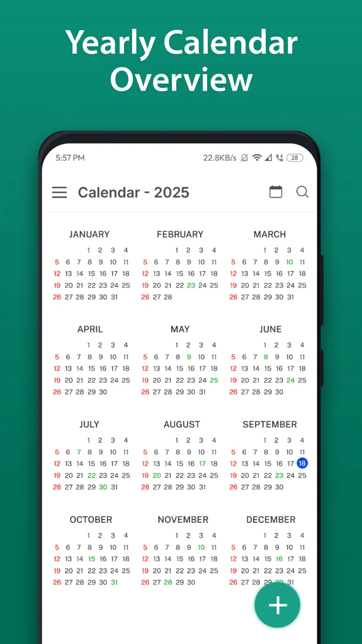 Calendar 2026 screenshot 4
