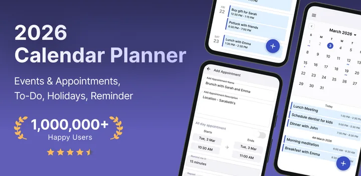 2026 Calendar Launcher screenshot 1