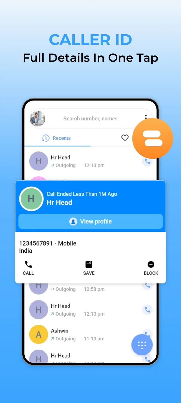 Spam Call Blocker - Caller ID screenshot 1