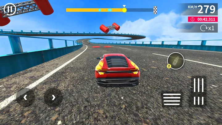 extreme car race master games screenshot 1