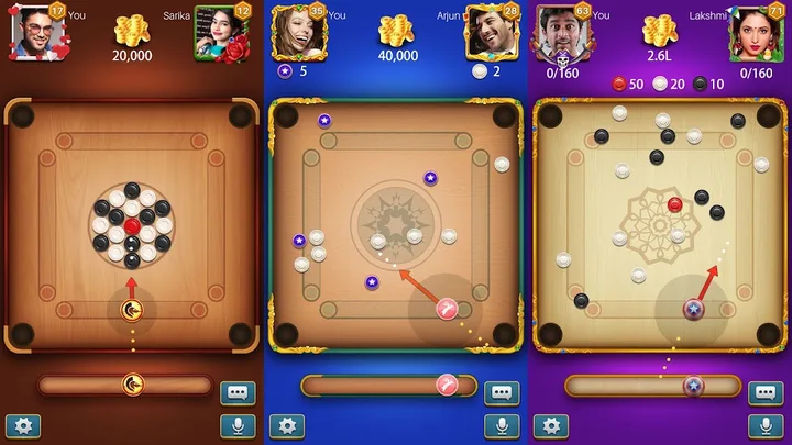 Carrom Meta-Board Disc Game screenshot 1