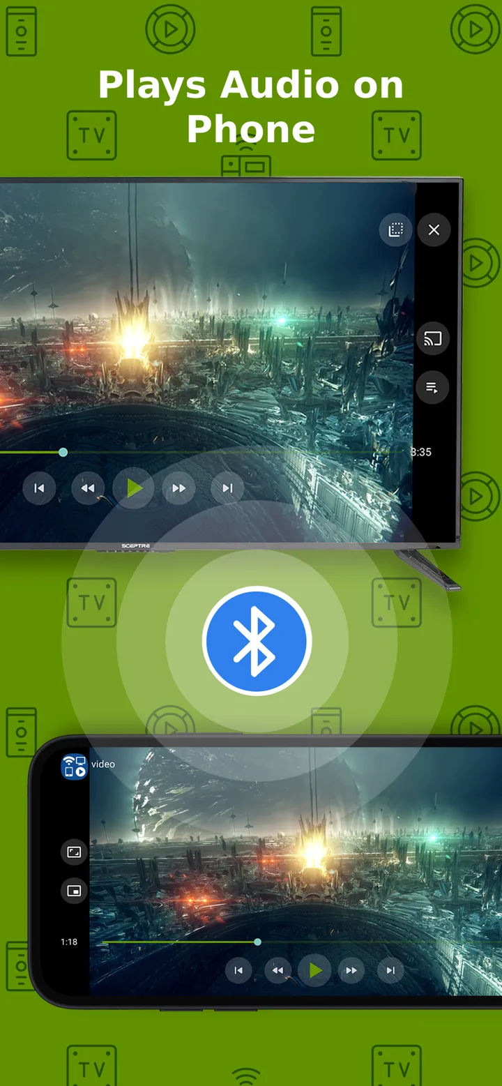 Cast to TV+ Chromecast Roku TV screenshot 3