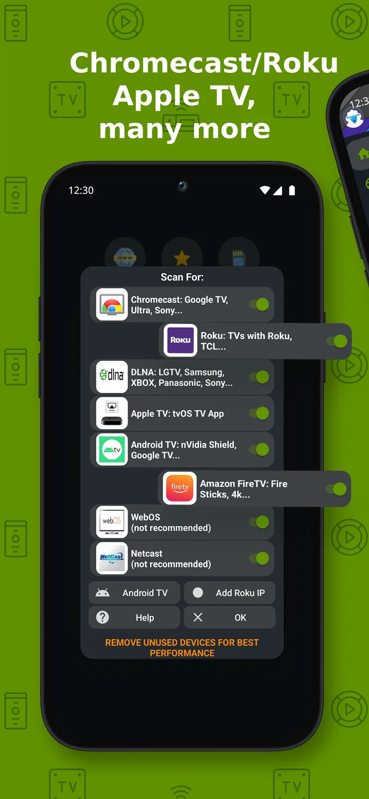 Cast to TV+ Chromecast Roku TV screenshot 4