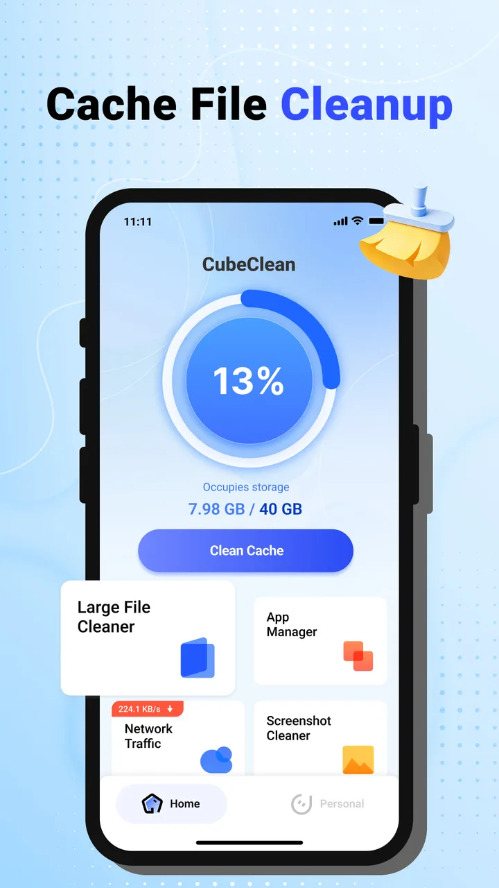 CubeClean: Quick Clean screenshot 1