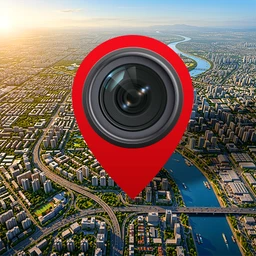 MeShot: GPS Camera & Geo Stamp icon