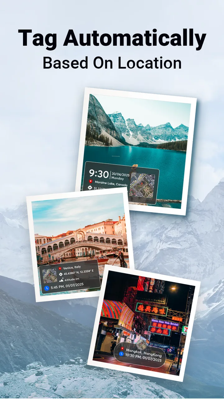 MeShot: GPS Camera & Geo Stamp screenshot 2