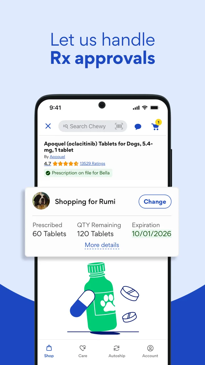Chewy: Pet Shopping & Delivery screenshot 3
