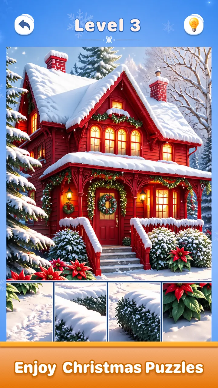 Christmas Jigcard Puzzle screenshot 1
