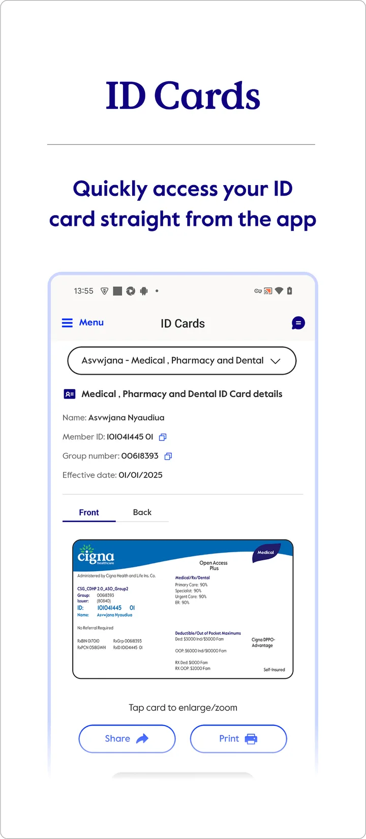 myCigna screenshot 4