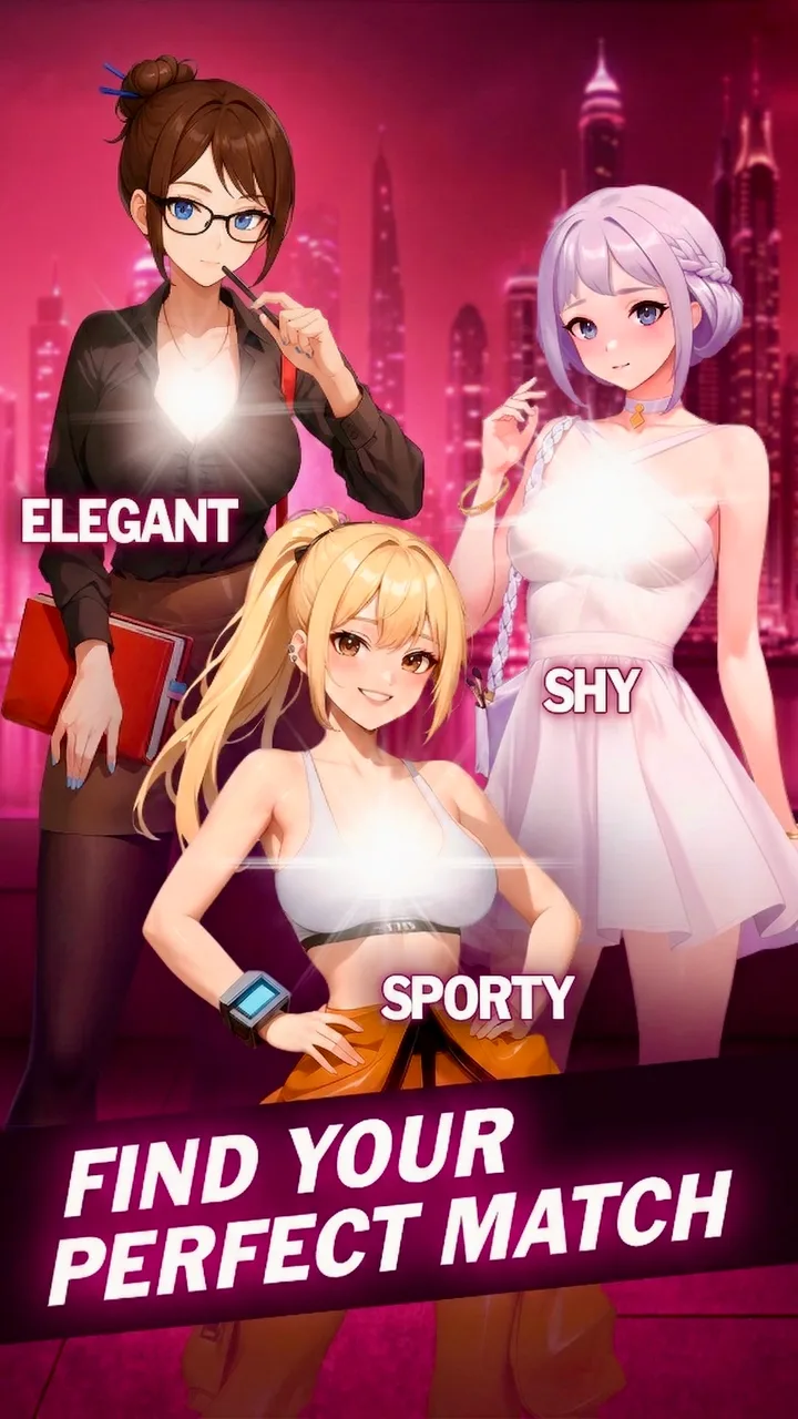 Anime Dating Sim: Waifu Love screenshot 2