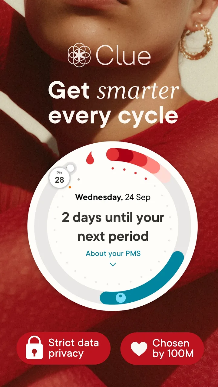 Clue: Period & Cycle Tracker screenshot 1