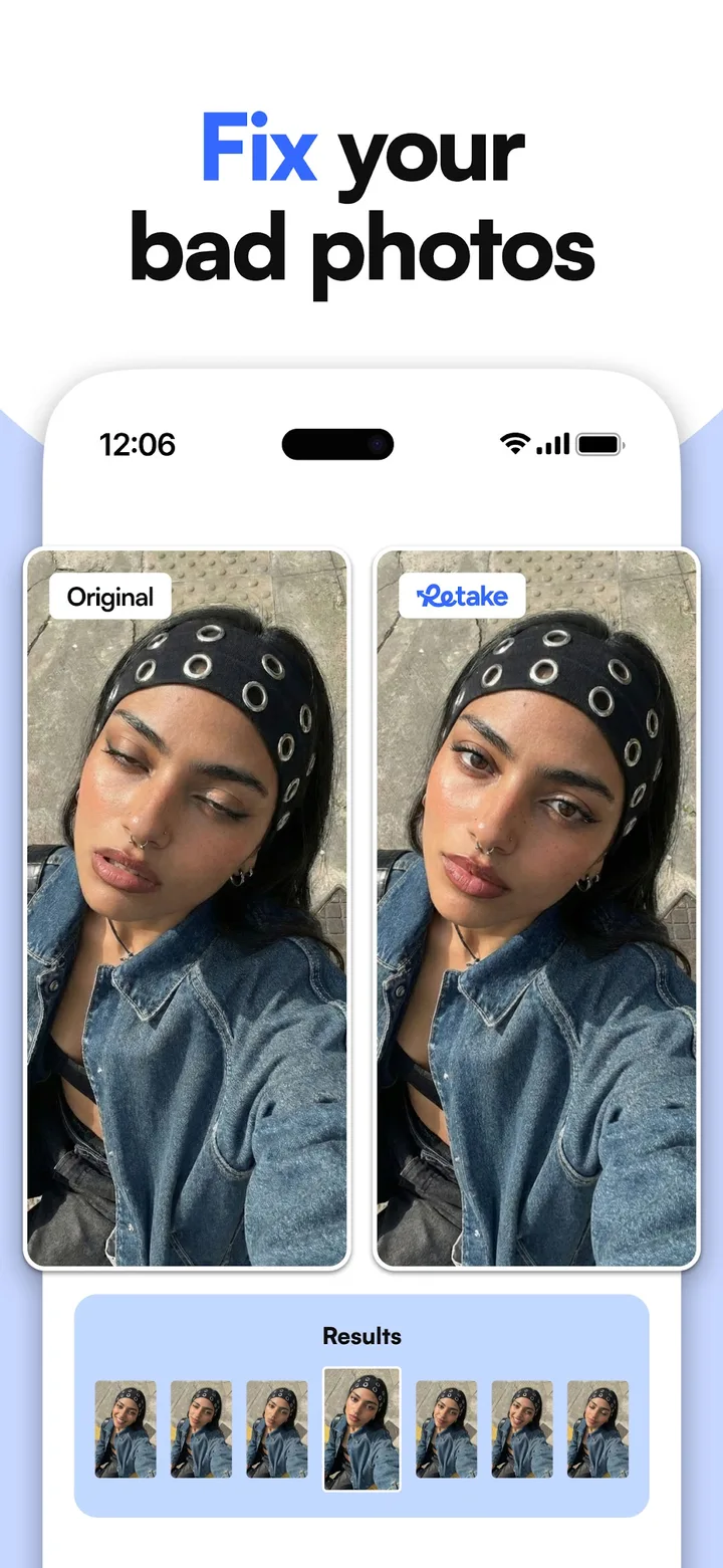 Retake AI: Face & Photo Editor screenshot 4