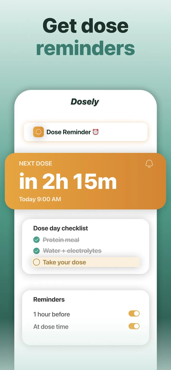 GLP-1 Tracker: Dosely screenshot 4