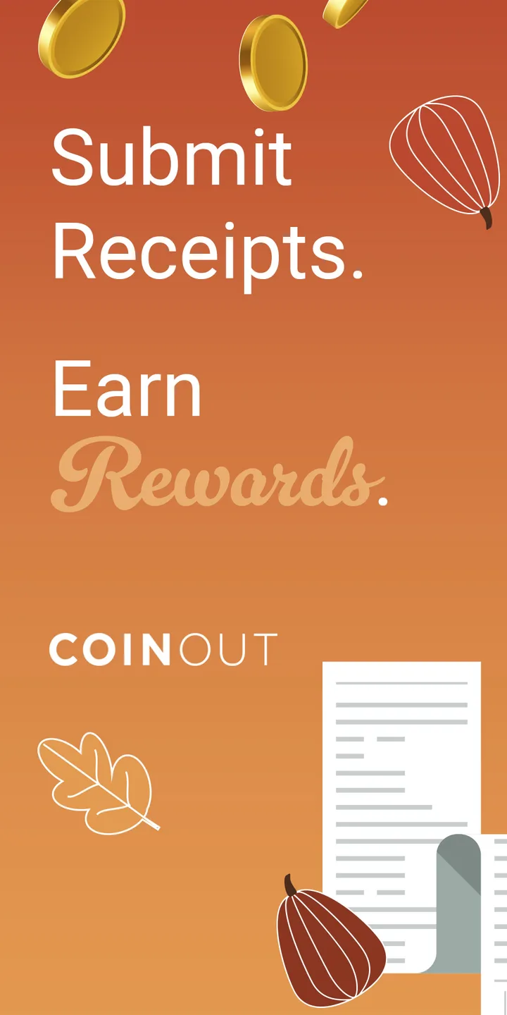 CoinOut: Receipts for Rewards screenshot 1