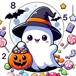 Cute Halloween Color icon