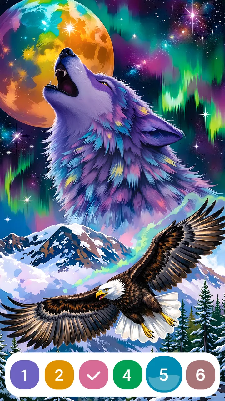 Magic Fantasy Paint by Numbers screenshot 3