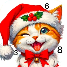 Christmas Joy Color by Number icon