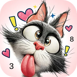 Cute Funny Animal Color icon