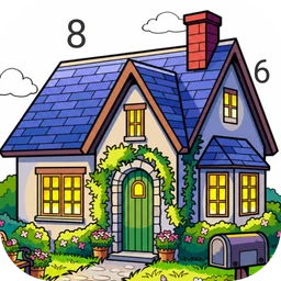 Country Living Color by Number icon