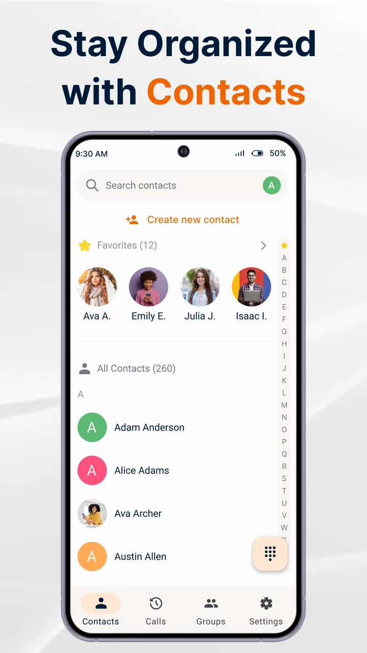 Contacts 2026 screenshot 1