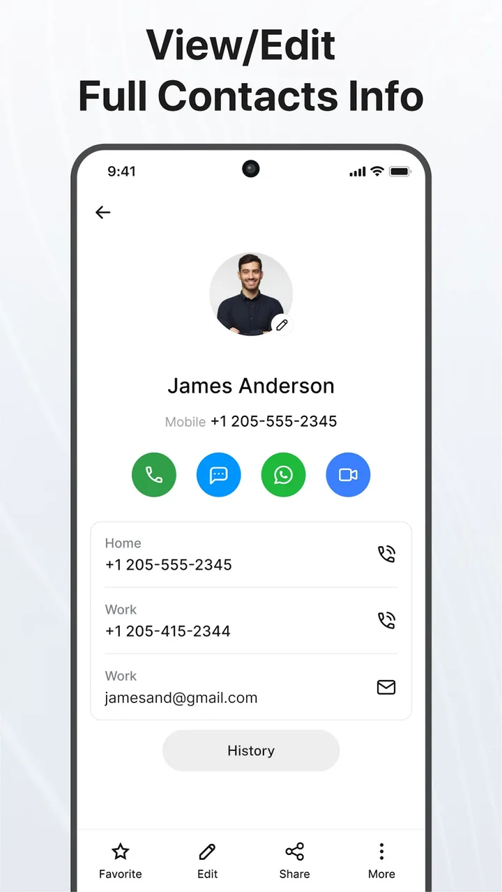 Contacts screenshot 4