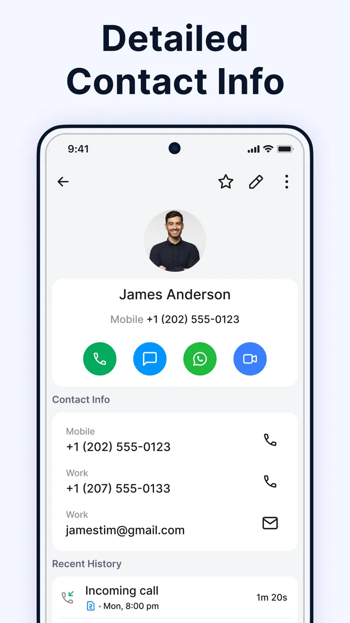 Contacts - Calls, Phone Dialer screenshot 4