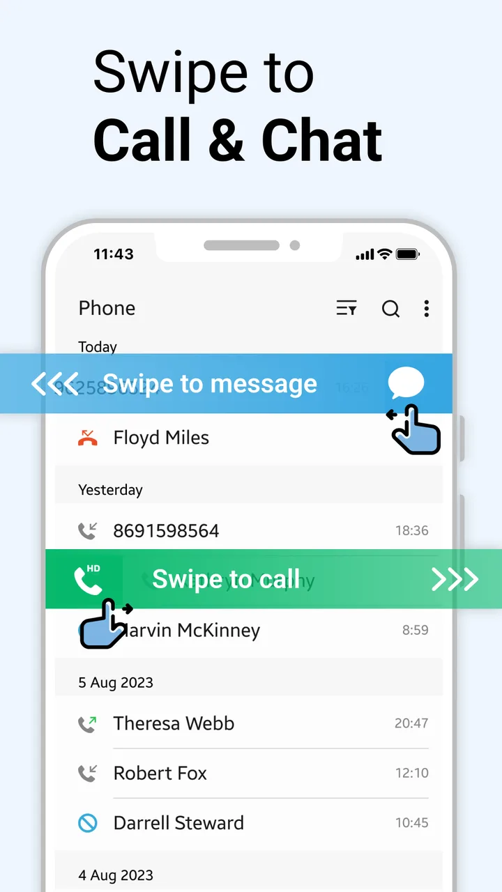 Contacts screenshot 2