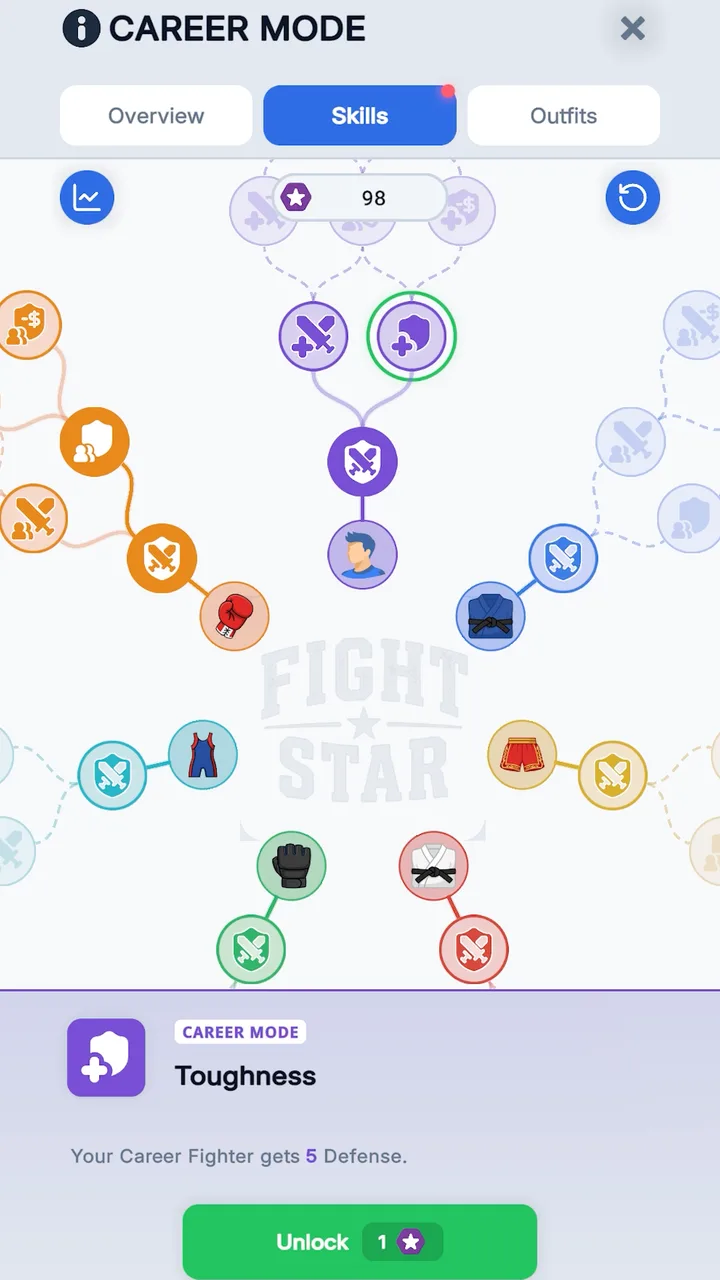 Fight Star - Team Manager Idle screenshot 3